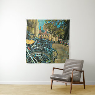 Klassieke fietscadeaus wandkleed