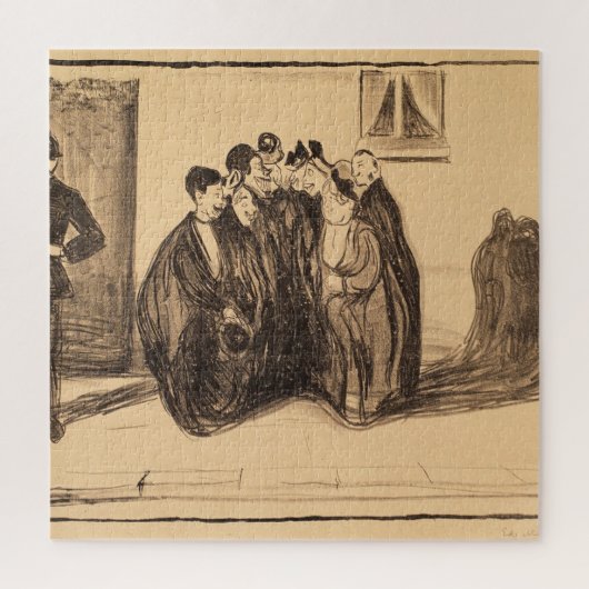 Klassieke Fijn Kunst Schets Legpuzzel (Verticaal)