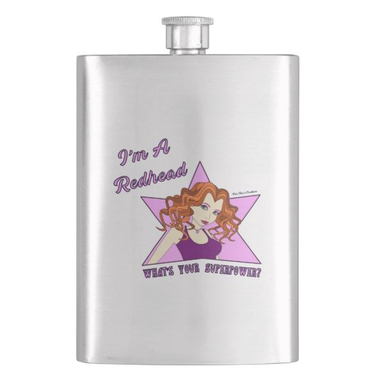 Klassieke fles - Redhead Superpower Flacon (Voorkant)