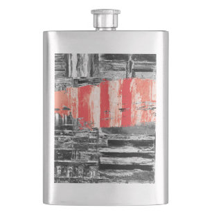Klassieke fles – Rood Pulse Abstract Design Flacon