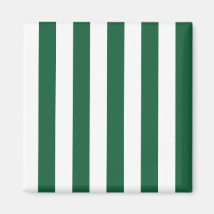  Klassieke flesjes Groen en Witte strepen Magneet
