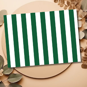 Klassieke flesjes Groen en Witte strepen Tissuepapier