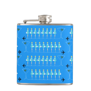 Klassieke Flight Attendant Fles Heupfles