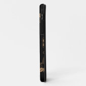  Klassieke Floral Aangepaste Monogram Naam Case-Mate iPhone Case (Achterkant/links)