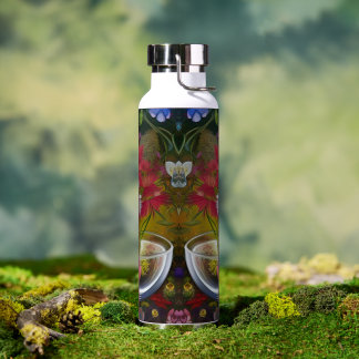 Klassieke Floral, nog steeds leven Waterfles