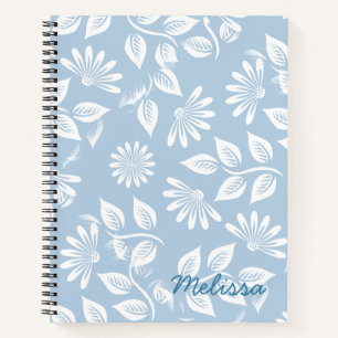 Klassieke Floral Pattern - Kies je kleur! - Notitieboek