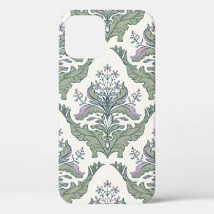Klassieke florale vouw naadloos patroon iPhone 12 hoesje