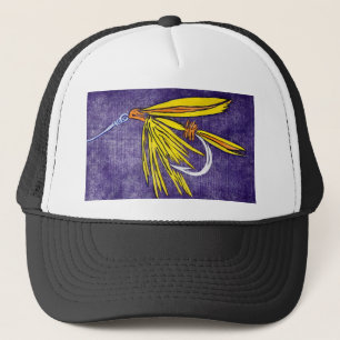 Klassieke forel Pet "Natte fly Yellow and Oranje"