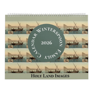 Klassieke foto Heilige Land Bijbel citaat Geschenk Kalender
