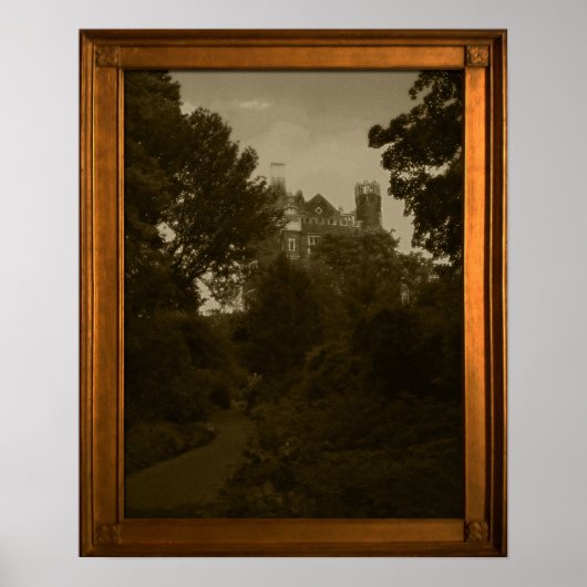 Klassieke fotolijst nepframe spookhuis decoratie (Voorkant)