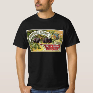 Klassieke Fruitkratlabel Kunst, Imperial Primen T-shirt