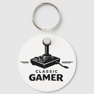 Klassieke Gamer Retro Joystick-sleutelhanger Sleutelhanger