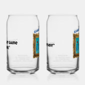 Klassieke Gamers Cool Play Koppels Set Blikvorm Glas (Rechts)