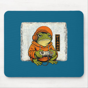 Klassieke Gaming Kikker Kunst Ukiyo Kunstwerk Muismat