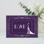  Klassieke Gatsby Style RSVP Manuela 25003a (Staand voorkant)