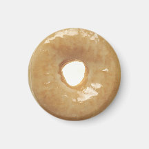 Klassieke geglaasde Donut Novelty Magnet