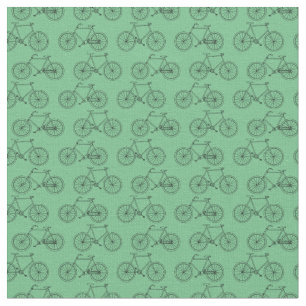 Klassieke geïllustreerde fietsenfiets KLANT BG CO Stof