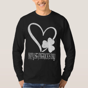 Klassieke Gelukkige Heilige St. Patrick's Dag Iers T-shirt