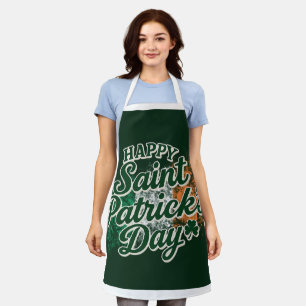 Klassieke Gelukkige St. Patrick's dag  Schort