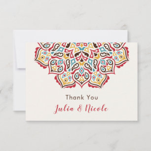 Klassieke Geometrische Mandala Patroon Wedding