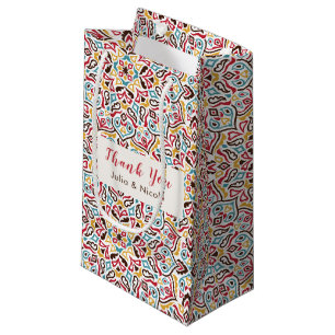 Klassieke Geometrische Mandala Patroon Wedding Klein Cadeauzakje