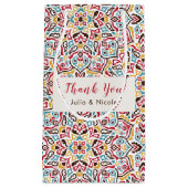 Klassieke Geometrische Mandala Patroon Wedding Klein Cadeauzakje (Voorkant)