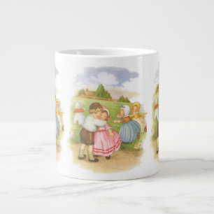Klassieke Georgie Porgie Mother Goose-kinderrijmpj Jumbo Mok