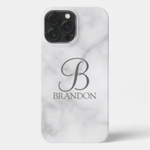 Klassieke Gepersonaliseerde het Monogram van het M iPhone 13 Pro Max Hoesje