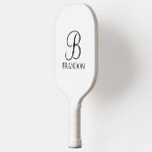 Klassieke Gepersonaliseerde het Monogram van het M Pickleball Paddle (Links)