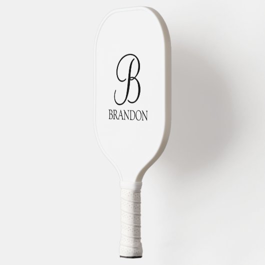 Klassieke Gepersonaliseerde het Monogram van het M Pickleball Paddle (Links)