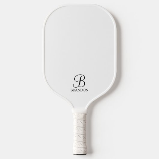 Klassieke Gepersonaliseerde het Monogram van het M Pickleball Paddle (Voorkant)