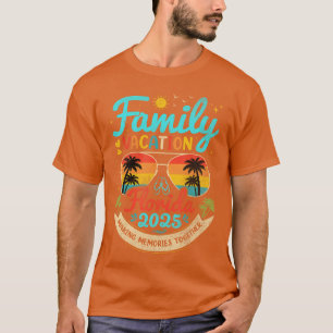 Klassieke gezinsvakantie Florida 2025 Florida Groe T-shirt