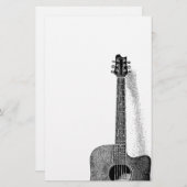 Klassieke Gitaar Briefpapier (Voorkant / Achterkant)