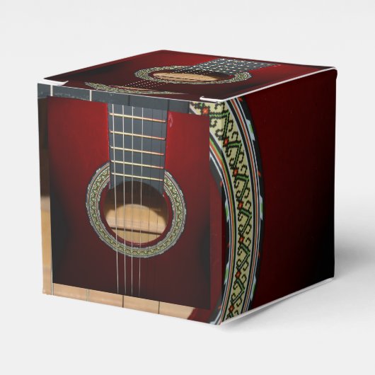 Klassieke gitaar, Gift Bedankdoosjes (Voorkant Zijde)