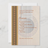 Klassieke gitaaroverweging kaart (Achterkant)