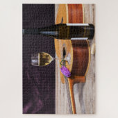 klassieke gitaarpuzzel legpuzzel (Verticaal)