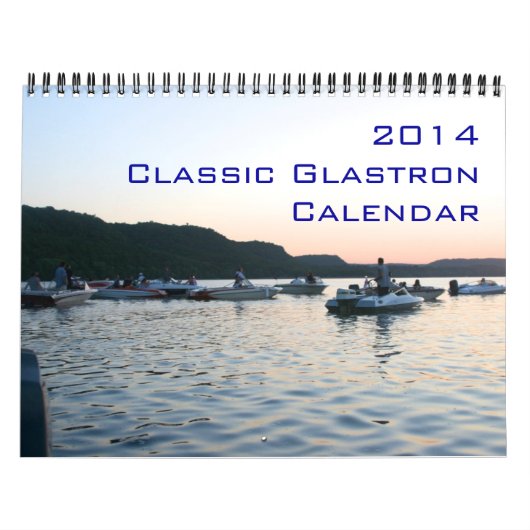 Klassieke Glastron-agenda 2014 van CGOAMN Kalender (Hoes)