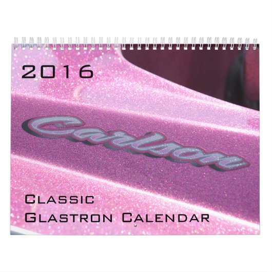 Klassieke Glastron-agenda 2016 Kalender (Hoes)