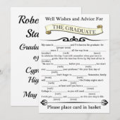 Klassieke goedwensen en advies voor de Afstuderen Kaart (Voorkant / Achterkant)