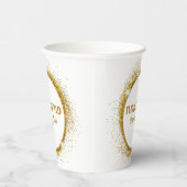 Klassieke Gold Purim Papieren Bekers (Rechts)