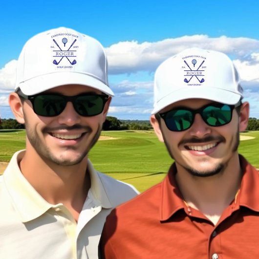 Klassieke golfclub naam Deep Blue Trucker Pet