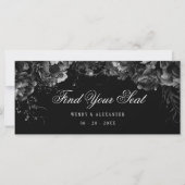 Klassieke Gothic Zwart Hangende Zitting Grafiek He (Voorkant)