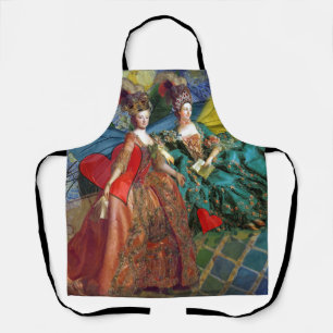Klassieke Gotische Tweeling Whimsical Vlinder Vrou Schort