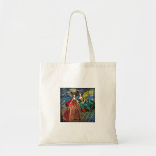 Klassieke Gotische Tweeling Whimsical Vlinder Vrou Tote Bag