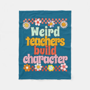 Klassieke Grappige Retro Motiverende Leraar Retro Fleece Deken