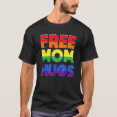 Klassieke Gratis Moeder Knuffels LGBT Pride Gay Tr T-shirt (Voorkant)