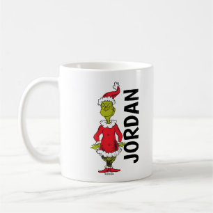 klassieke grijns   Santa Claus Custom Koffiemok