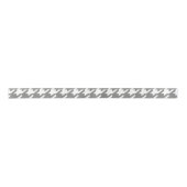Klassieke grijze en witte dichte houndstooth Patte Lint (Voorkant)