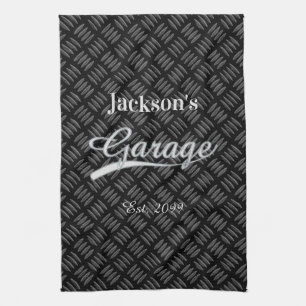 Klassieke Grijze Garage Hand Keuken Vet Handdoek