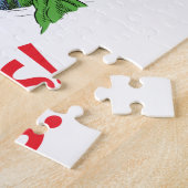 Klassieke Grinch | Grinch en rendier Max Legpuzzel (Zijkant)